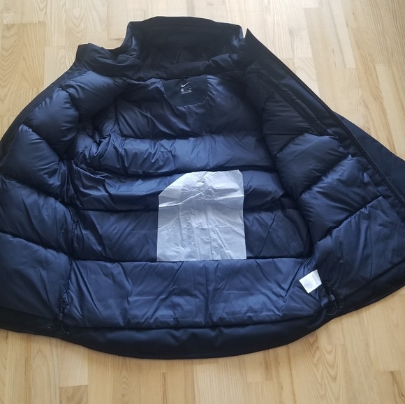 Men's Nike Parka Coat 550 Down Black NWT - Picture 3 of 6